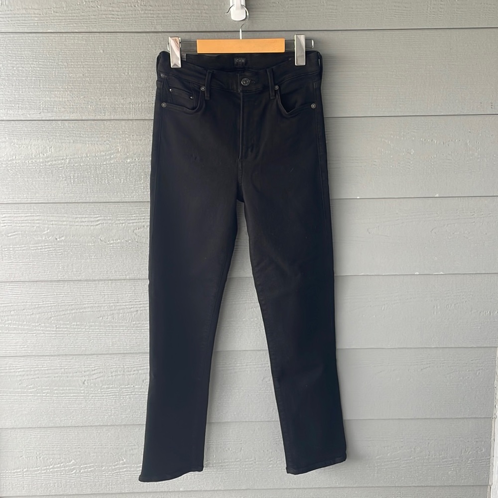 Citizens of humanity cara high rise cigarette ankle jeans